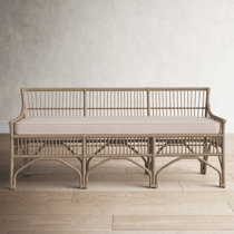 Wayfair rattan deals bench